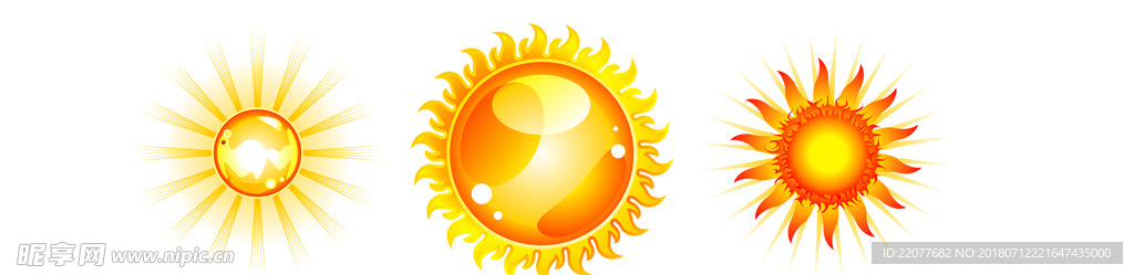 卡通太阳