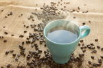 咖啡杯  咖啡  咖啡豆