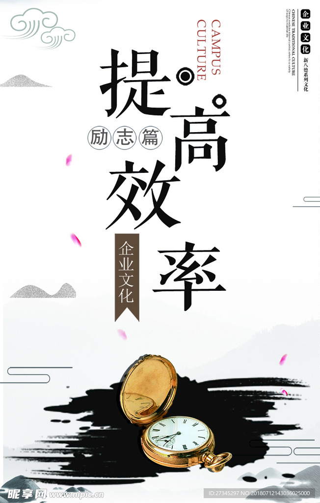 中国风文化展板