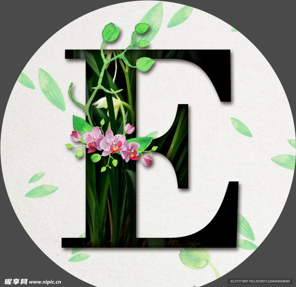 鲜花字母