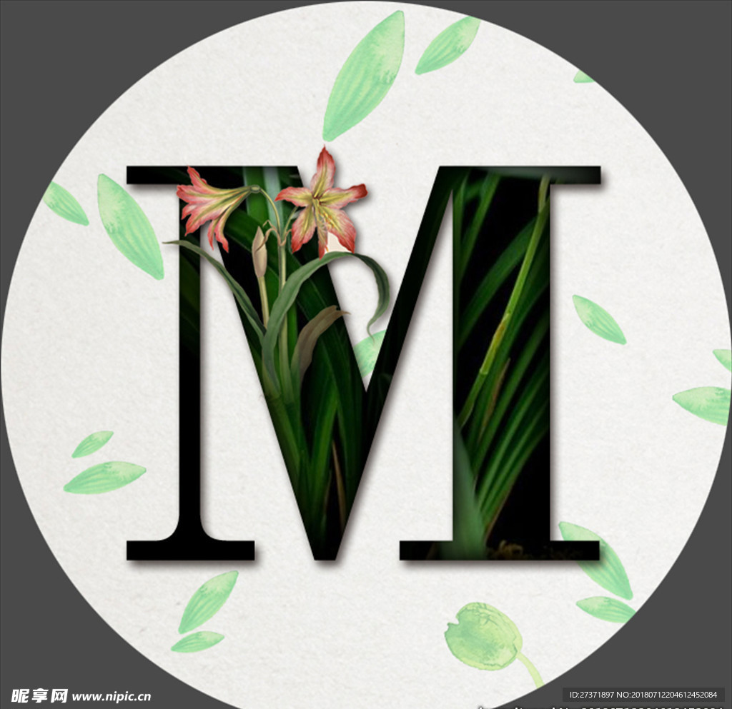 鲜花字母