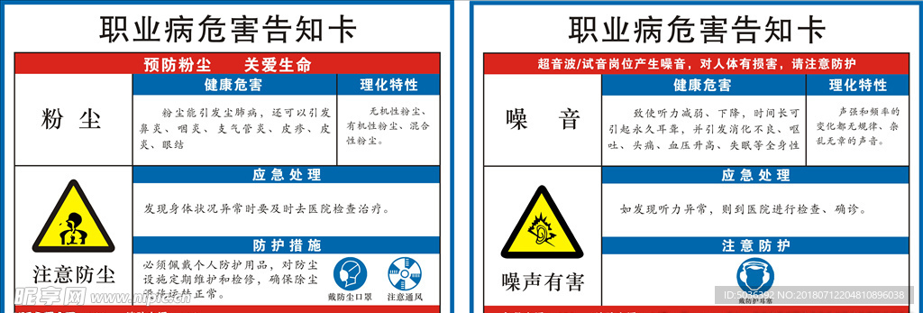 危害告知卡