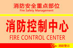 消防控制中心消防警示