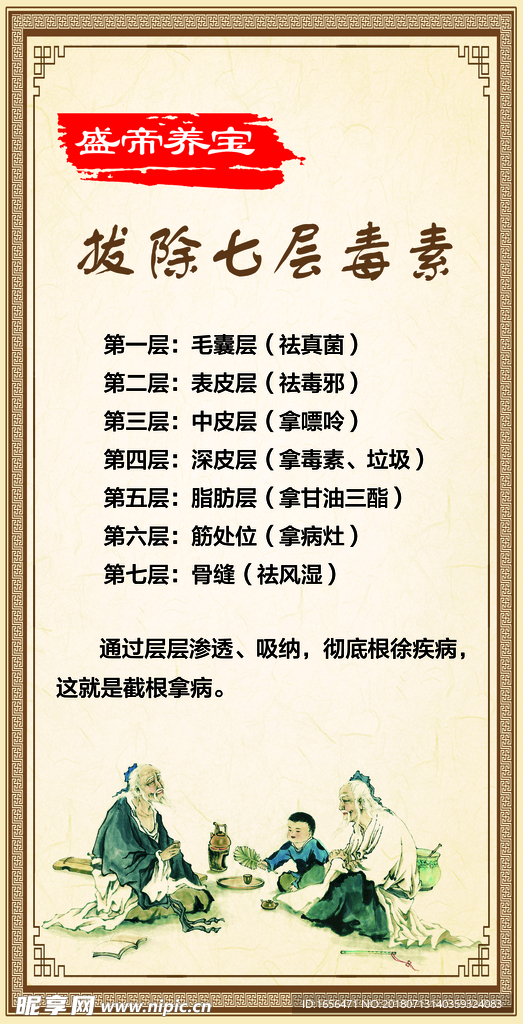 养生拨除毒素