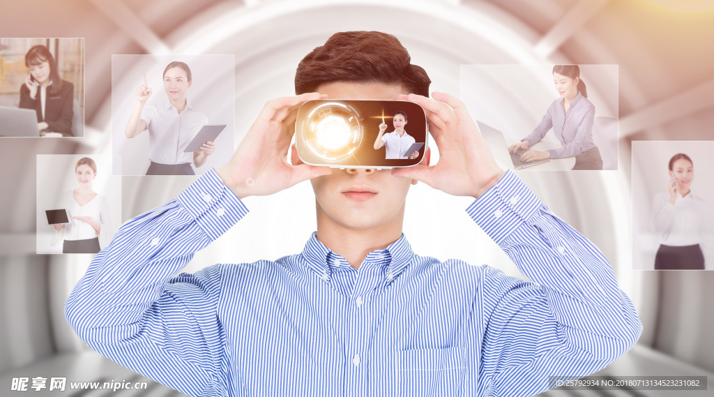 VR眼镜体验虚拟现实