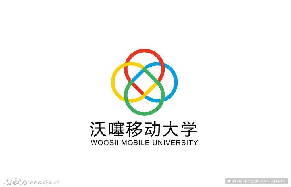 沃噻移动大学标志