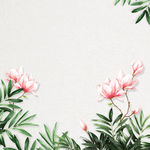 绿叶底纹