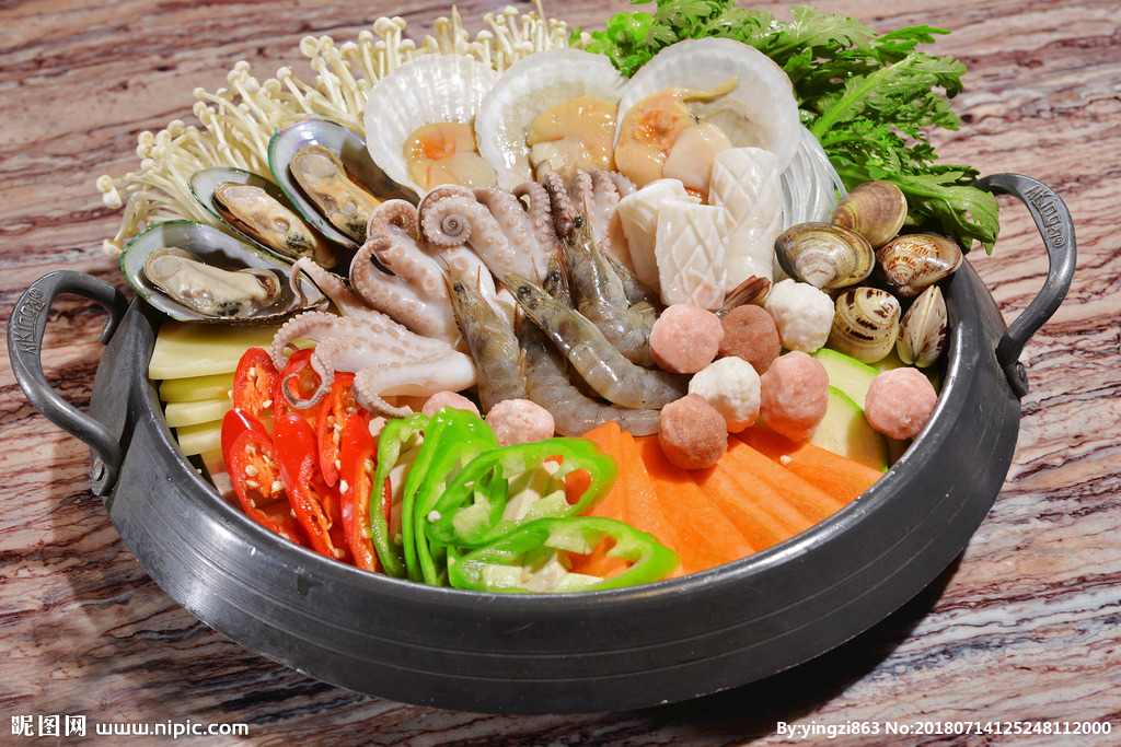 韩式海洋泡菜锅