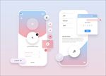 手机app交互界面H5设计图片
