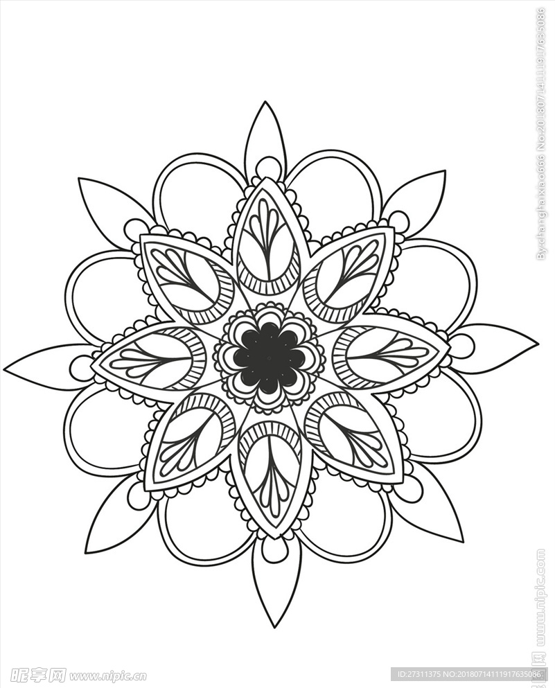 传统花纹图片
