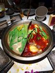 青菜火锅 阴阳火锅 重庆火锅