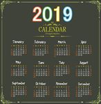 2019日历