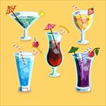 鸡尾酒素材