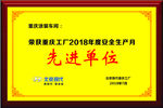 北京现代涂装车间先进单位-标牌
