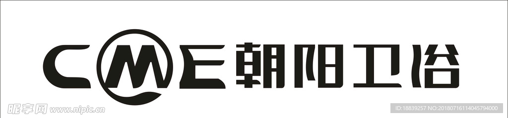 朝阳卫浴logo
