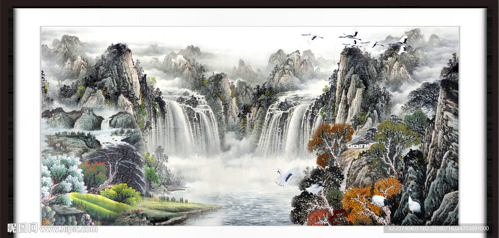 山水国画