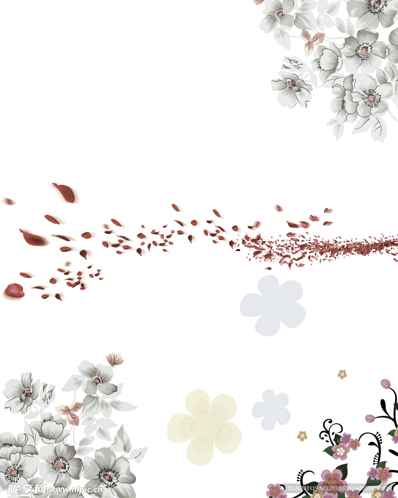 花纹  叶子 花瓣