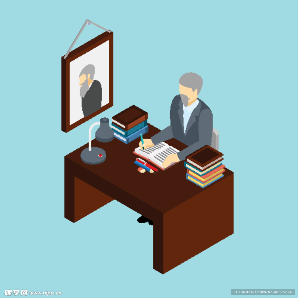 商务办公插图