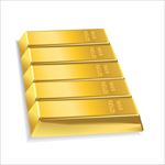 金条矢量素材