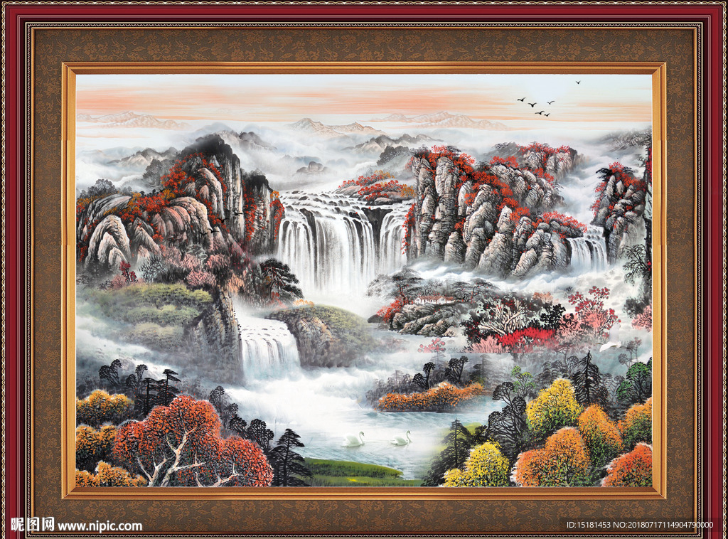 国画山水