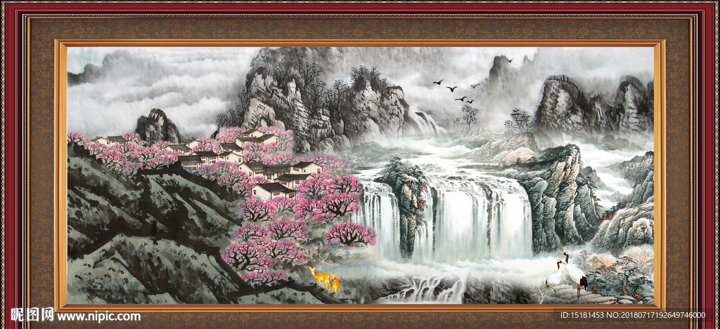 国画山水