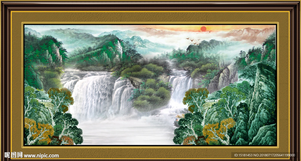 国画山水