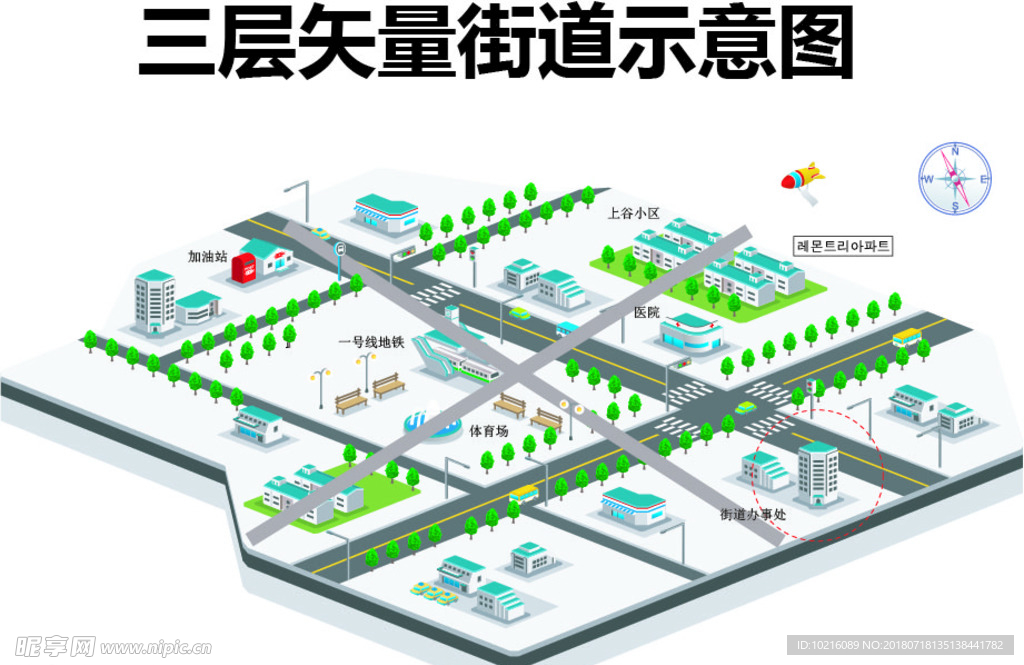 矢量建筑