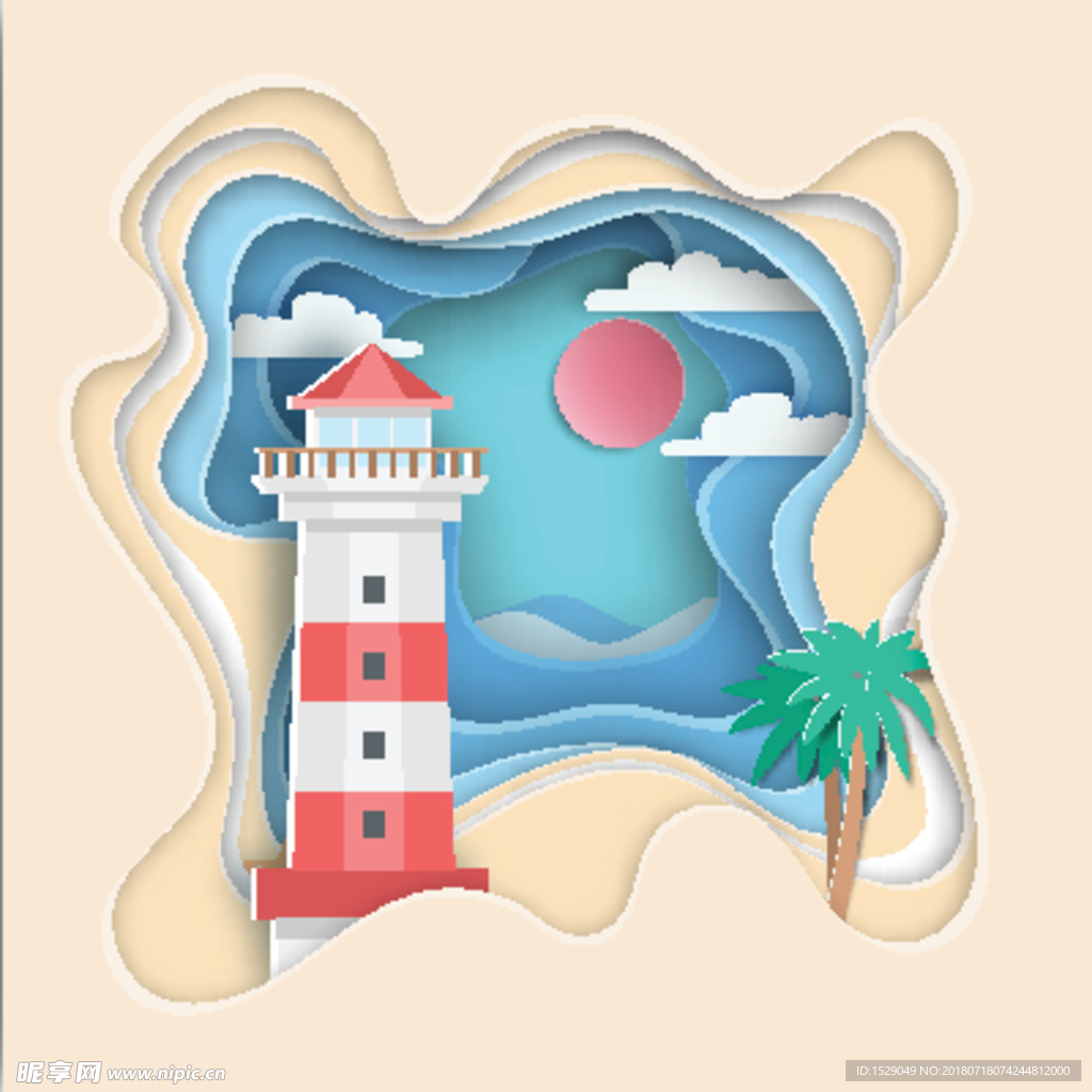 清新夏天海报