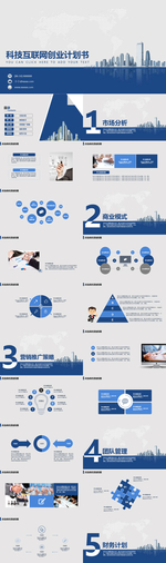 互联网创业融资商业合作计划书