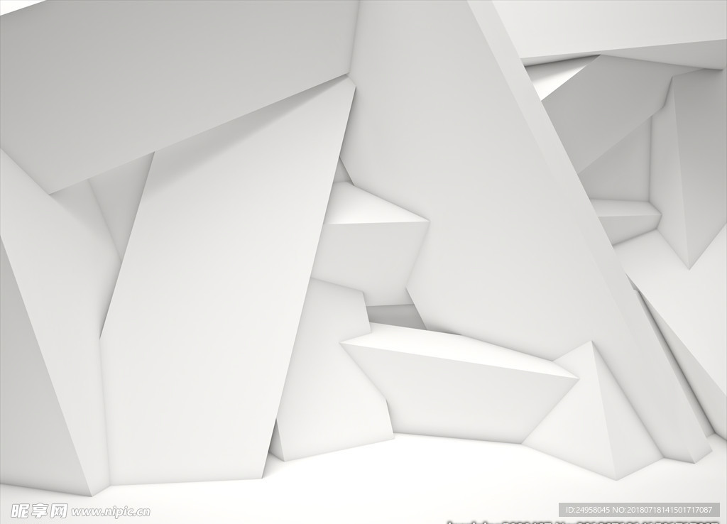 3D立体几何 图形背景墙