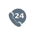 24小时图标