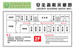 安全疏散示意图