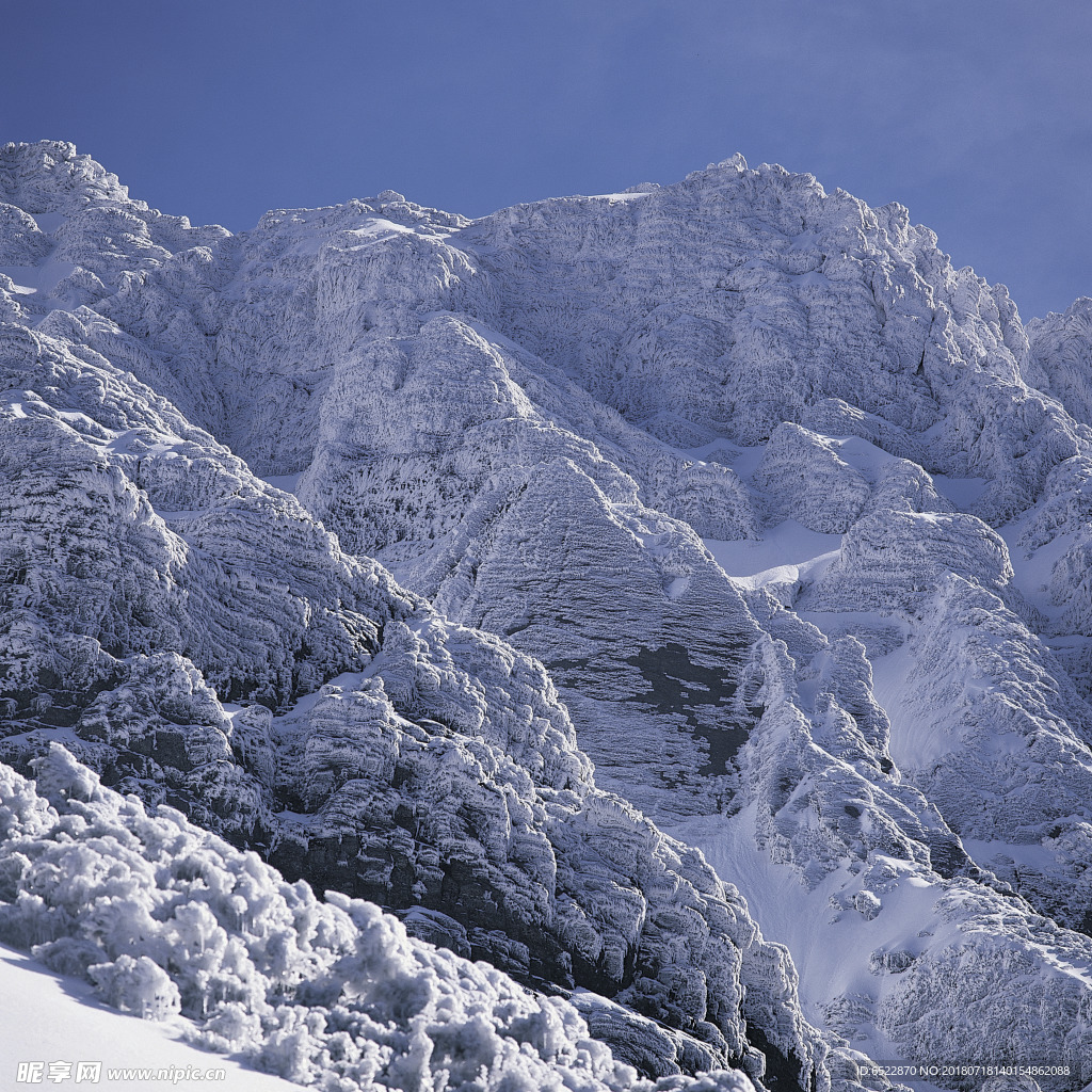 雪景 雪山