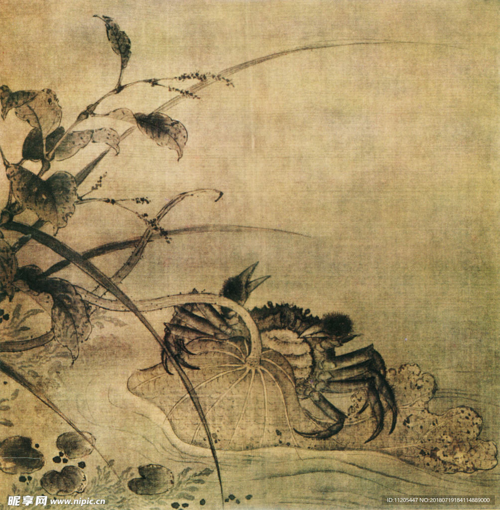 古画 国画水墨画 国画 国画一