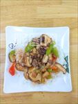 蘑菇牛肉盖浇饭