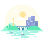 城市插画