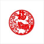 猪年剪纸