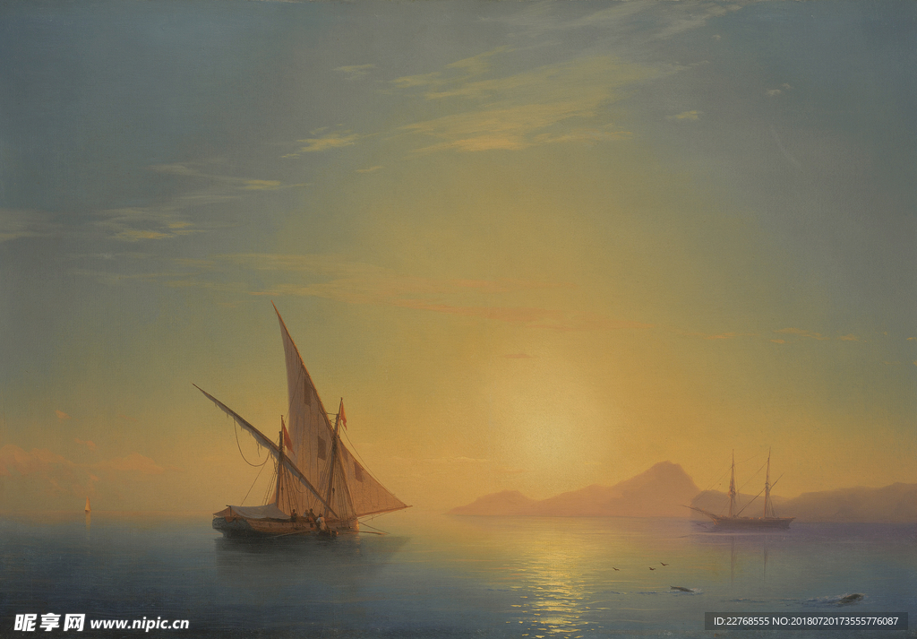 欧式油画