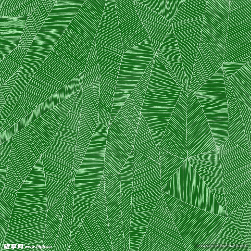 绿色叶子底纹背景纹理图案