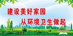 创卫生城市环境保护宣传标语