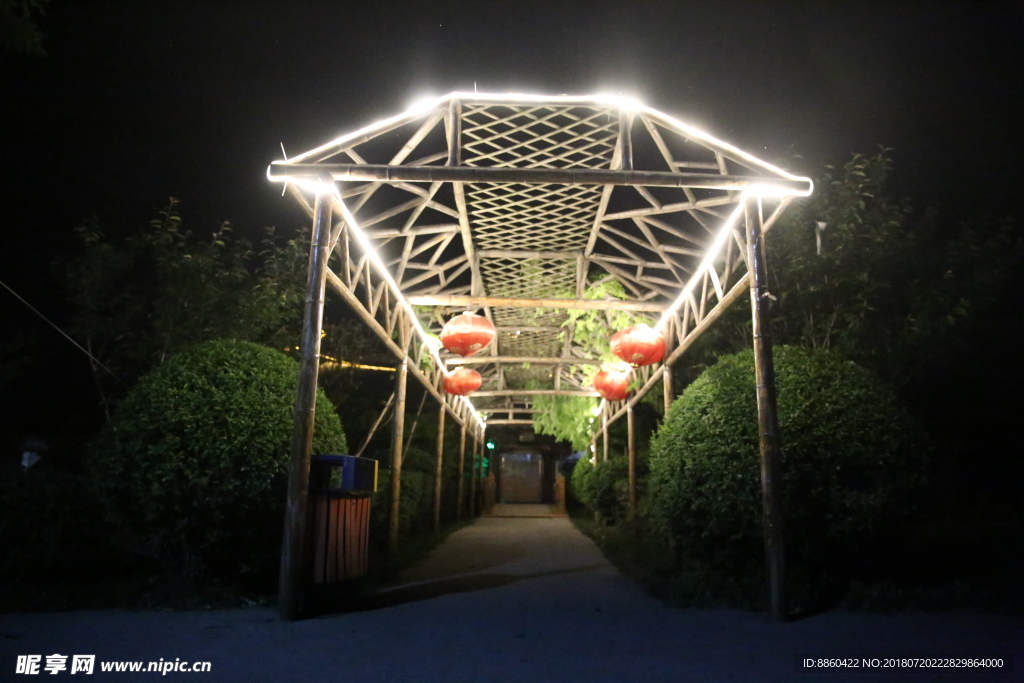 桃花岛夜色