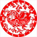 猪年剪纸