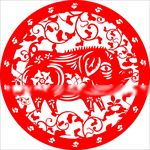 猪年剪纸