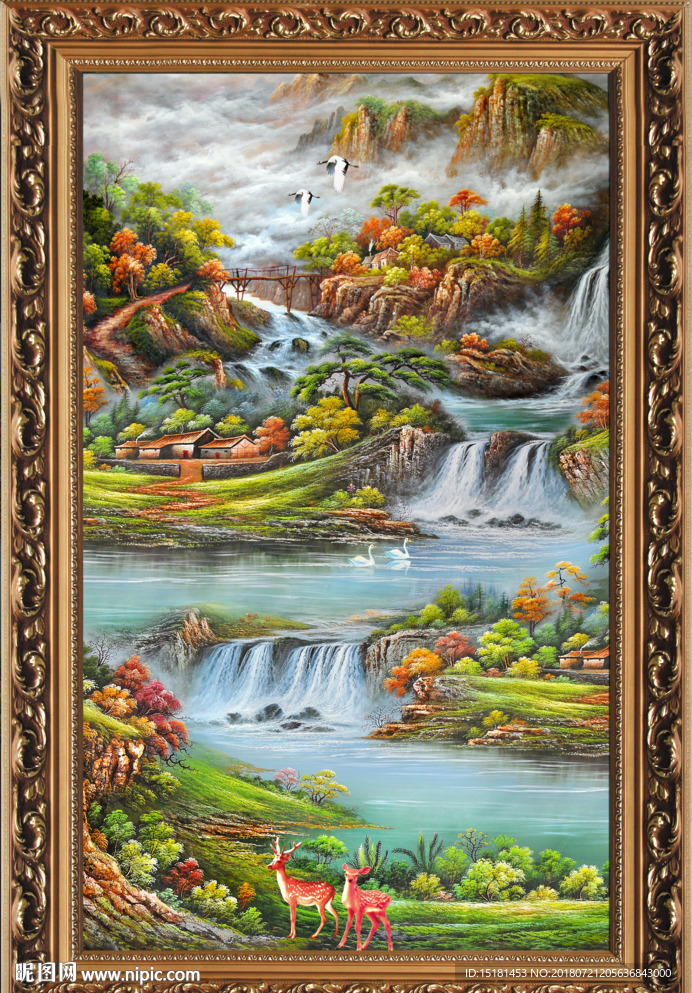 风景油画