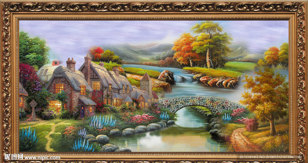 风景油画