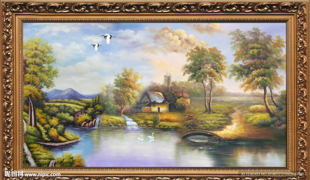 风景油画