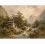 欧式油画
