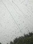 窗户上的雨珠