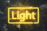 灯管字体light