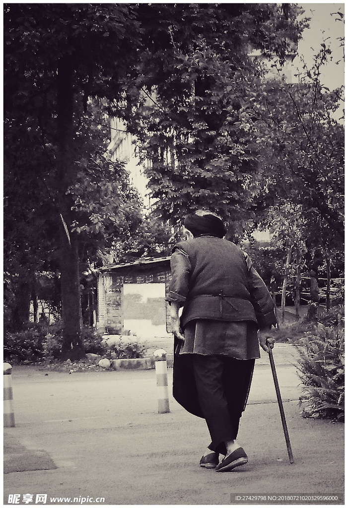 背影
